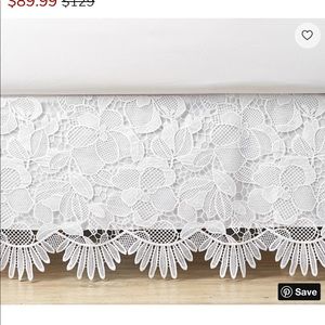 Lilly Pulitzer pottery barn bed skirt